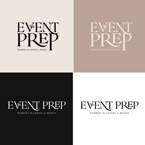 Feminine logo concept for event company