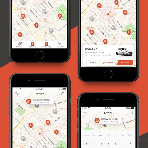 Clean, Simple, Friendly - Vehicle Sharing App