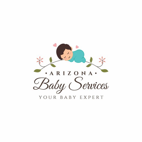 Warm and friendly design for Arizona Baby Services