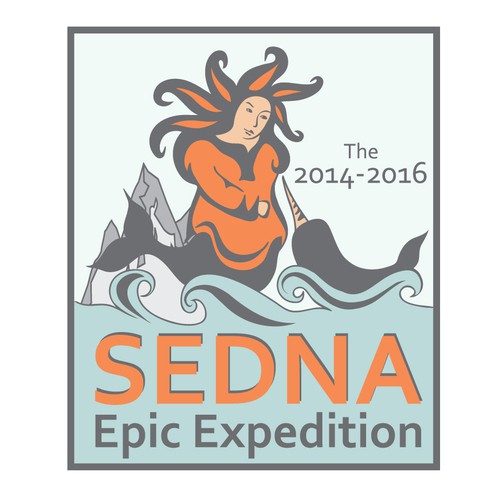 Create a logo for an EPIC Women's Expedition to the Arctic