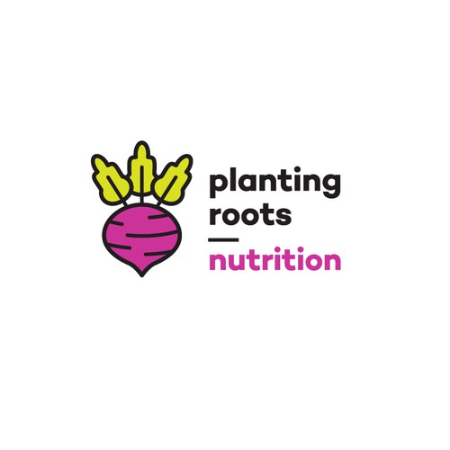 Logo concept for nutrition business