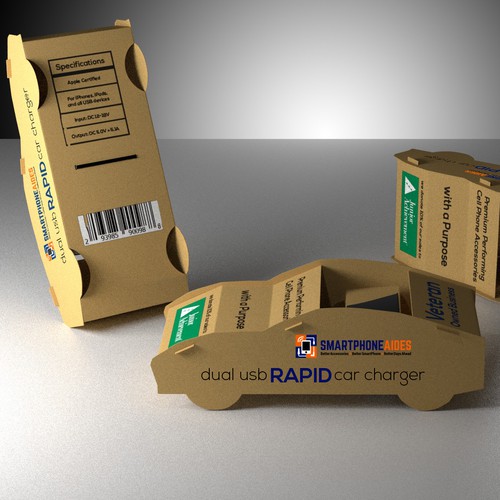 WANTED!:THE Coolest Car Charger Packaging Design EVER - "DIFFERENCE MAKERS" ONLY APPLY