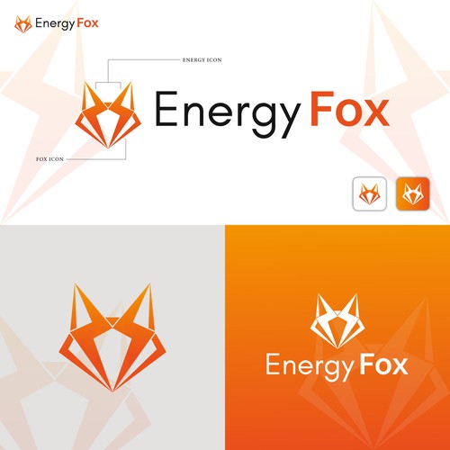 Energy Fox Logo Design