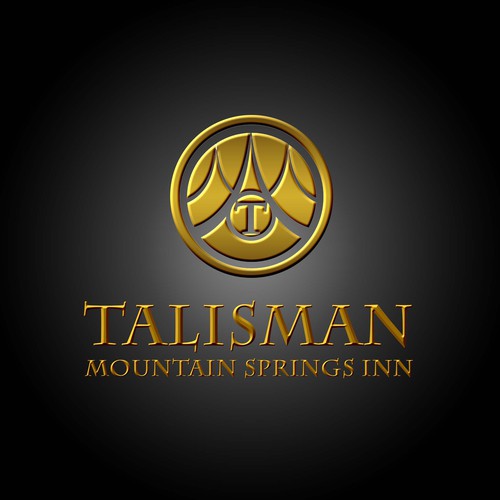 Logo for a luxury inn and hot springs spa