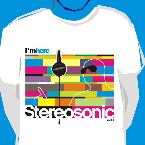 Create a bright, colourful, artistic and amazing T-Shirt for Stereosonic!