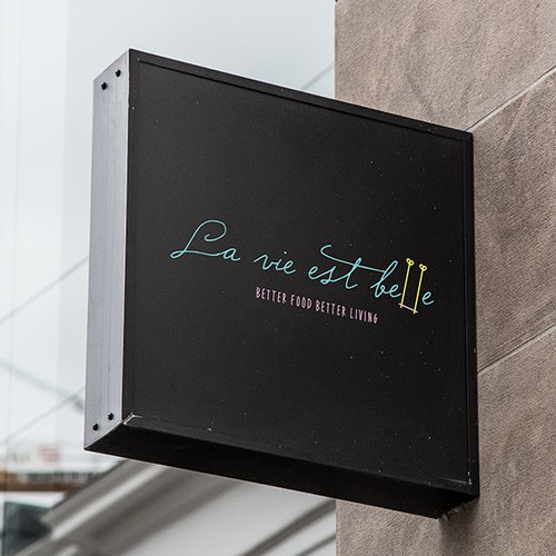 Logo for La vie est belle