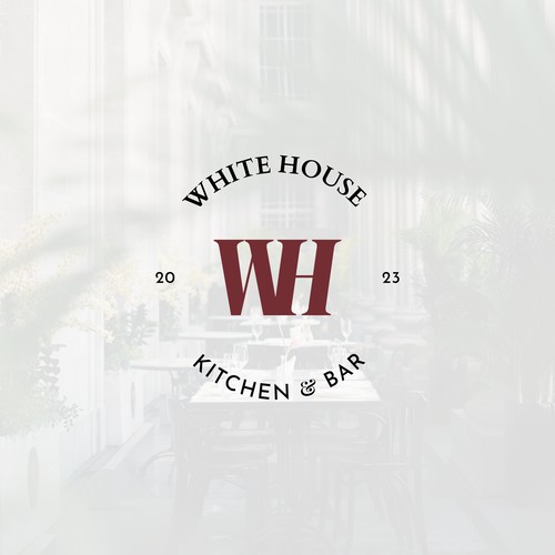 Monogram logo for a restaurant