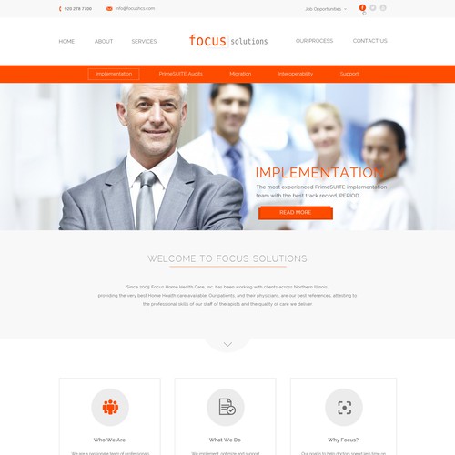 Healthcare IT Firm Seeks New Website Design