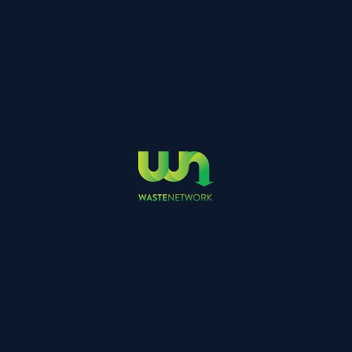 Logo concept for waste management company