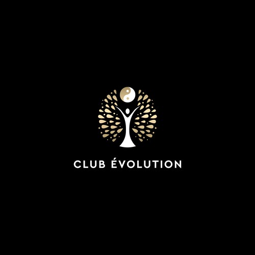 Logo Design for Club Évolution, by Catherine Cousin