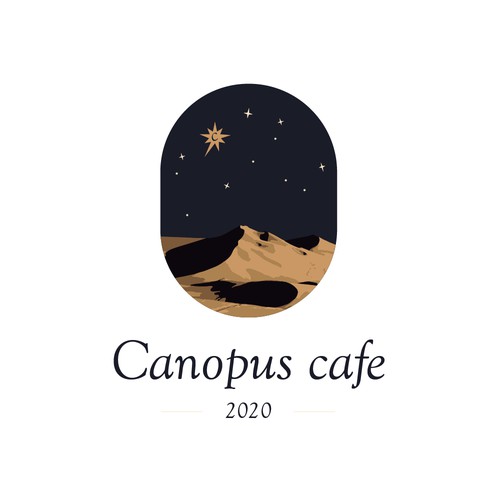 creative logo for a café 