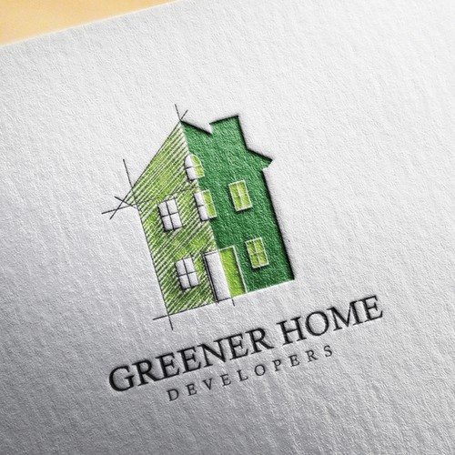 Greener home developers Logo winner