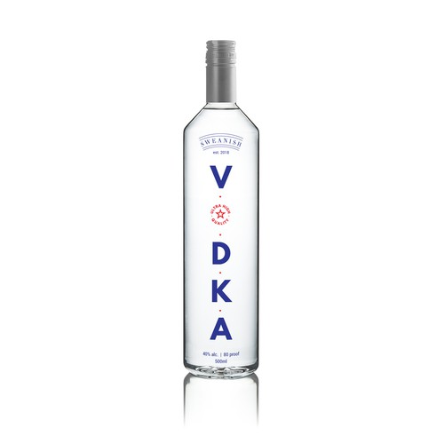 Vodka challenge - Packaging design