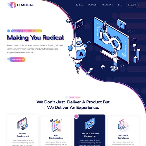 uRadical website