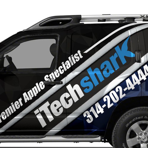 iTechshark car wrap