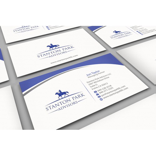 Investment banking firm needs professional business card design