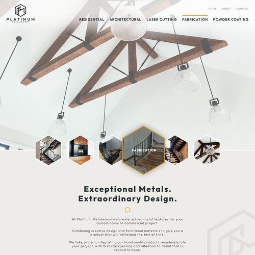 Web-page Design For metal Workers