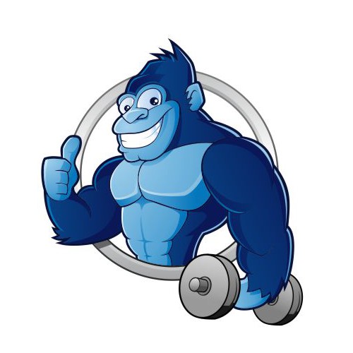 Logo for Blue Monkey Fitness