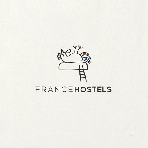 logo for french hostel operator