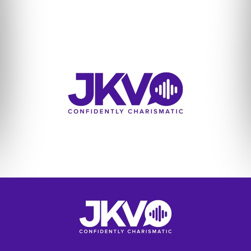 Logo concept for voice over artist