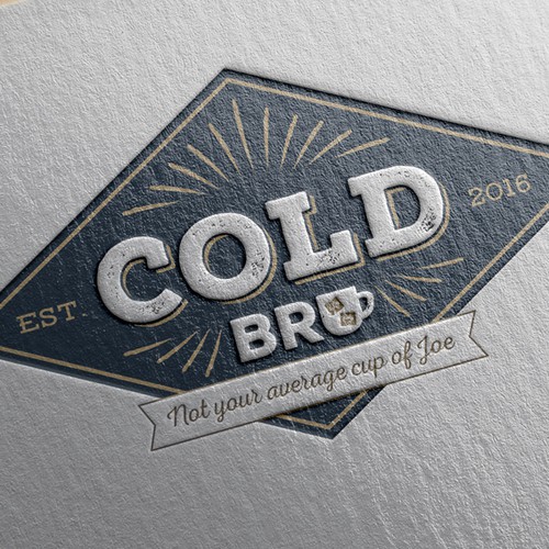 Cold Bru coffee branding