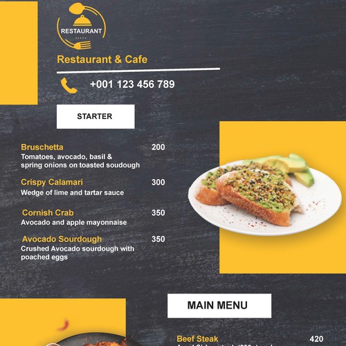 Menu Design