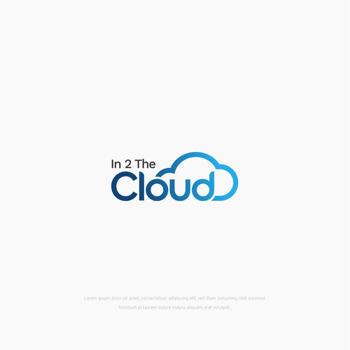 In 2 The Cloud Logo Concept