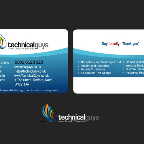 Logo and Business Cards for Computer/IT Company