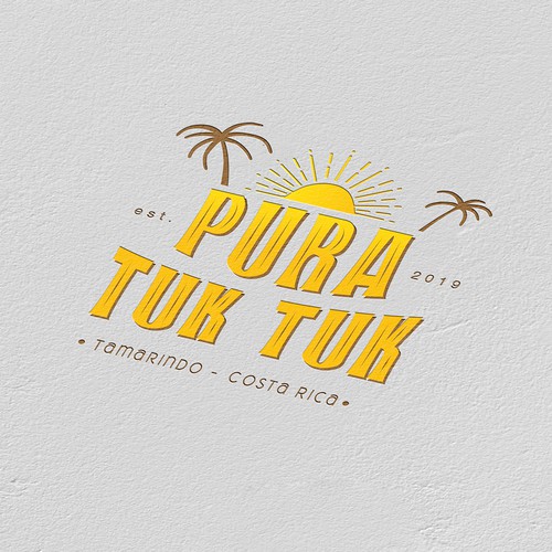 Logotipo  "PURA TUK TUK"