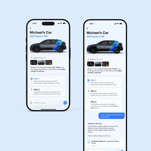 Car Whisperer - AI Car Repair app