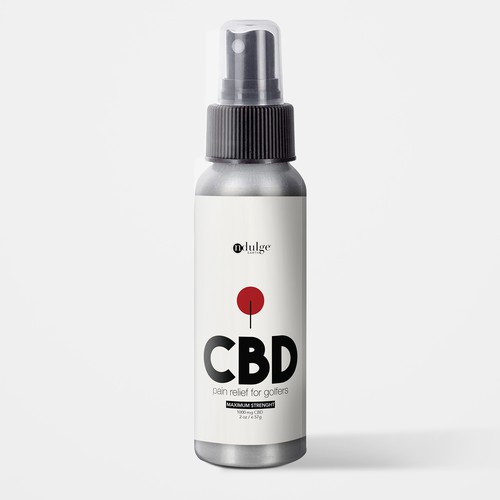 Label Design Proposal For CBD Pain Relief Spray