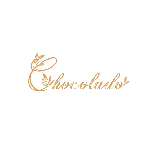 Luxurious chocolate logo design