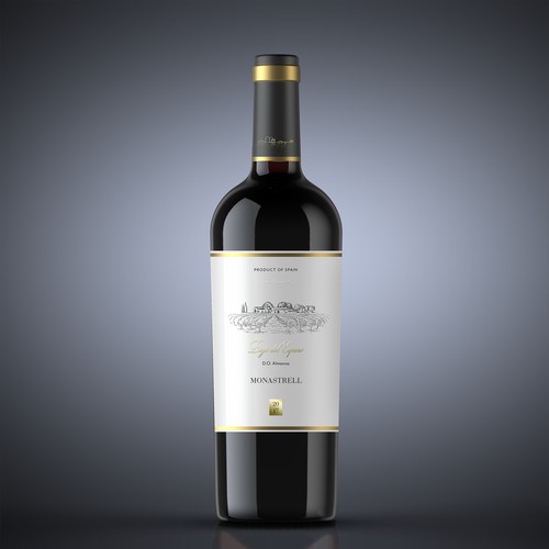 Pago del Espino wine label