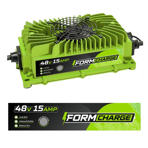 Golf Cart Charger Label design