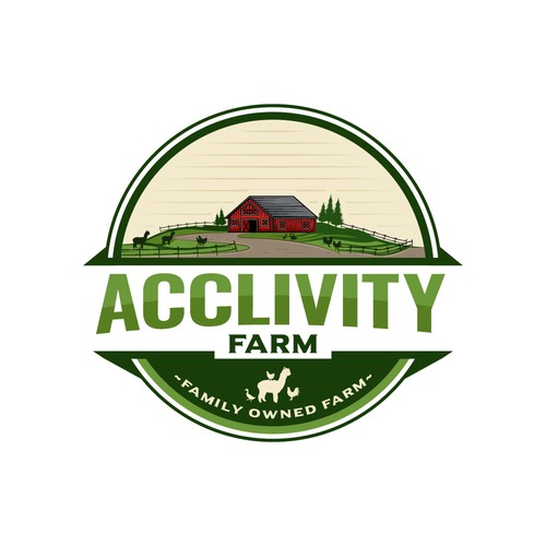 Acclivity Farm Logo Design