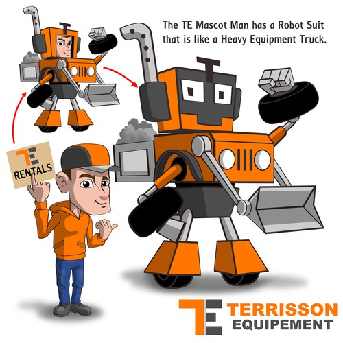 Terrison Equipment Company Mascot