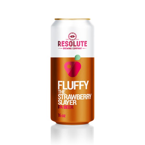 Resolute - Fluffy the Strawberry Slayer - Package Design
