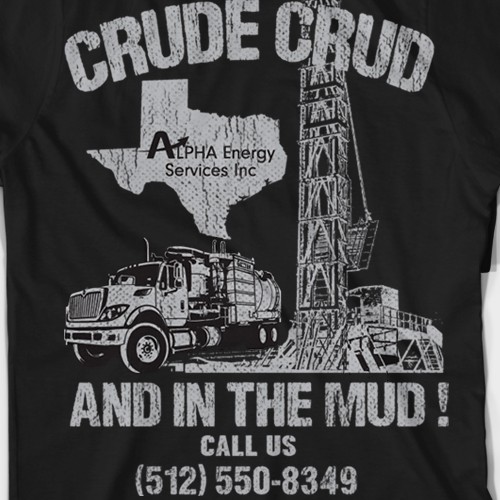 Oil workers t-shirt