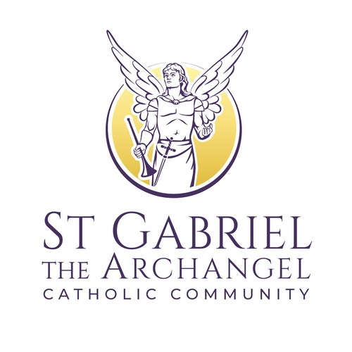 Logo for St. Gabriel is a Catholic Church 