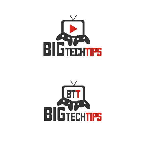 Logo concept for a Tech Review YouTube Channel
