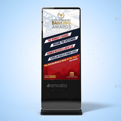 Banking Award Signage