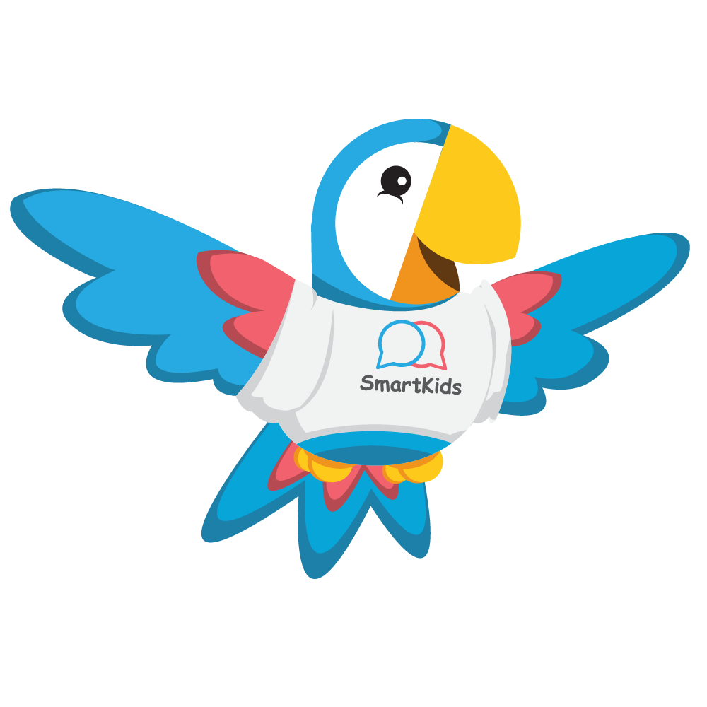 Create a logo for a school of bilingual kindergarten.