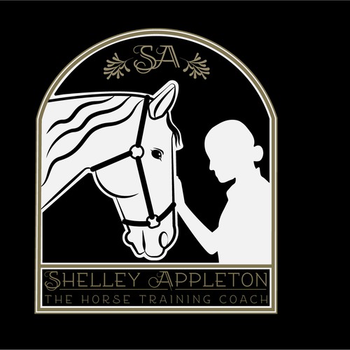 Custom logo for horse trainer