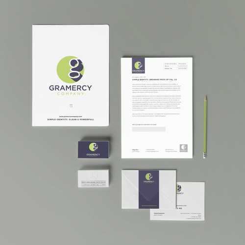 Impactful, cool, modern brand logo that signifies quality and trust.