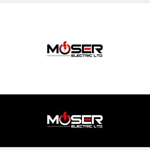Create a professional logo for Moser Electric