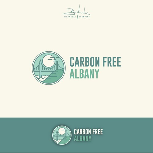 Carbon free Albany Logo