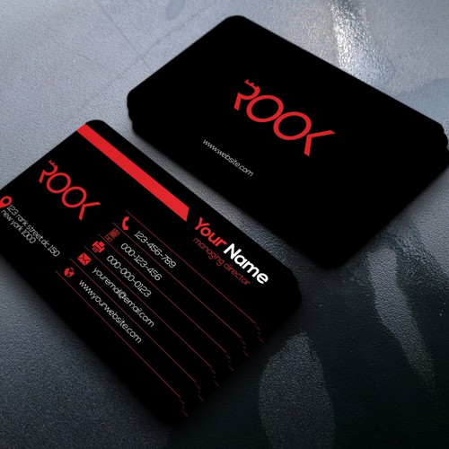 Corporate business card