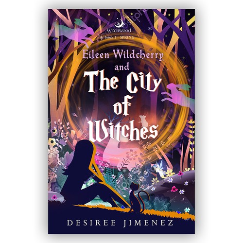 Book cover for fantasy novel