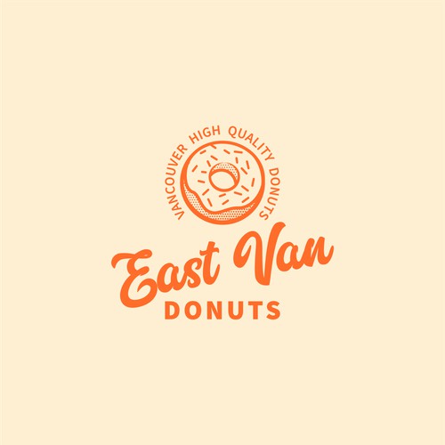 Donuts logo concept
