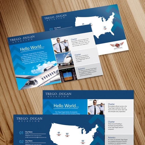 Two Page Business Developement Flyer